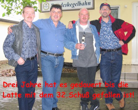 Uwe hat es geschafft !