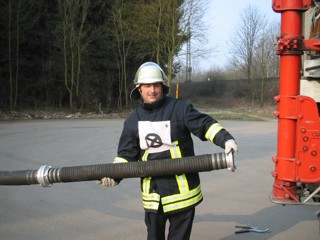 an der Saugleitung