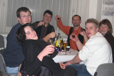 ein letzter Schluck