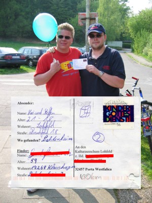 unsere Ballon - Gewinner