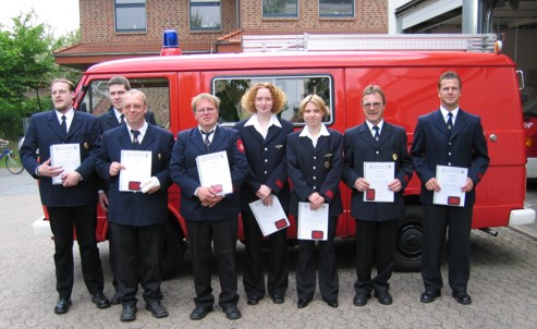 Hauptfeuerwehrfrauen und mnner