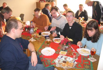 beim essen