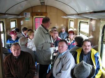 in der Harzer Schmalspurbahn