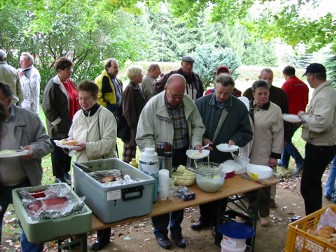 Mittagessen in Alexisbad