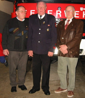 Dieter Schulz, Horst Dallestat und Heinrich Korff