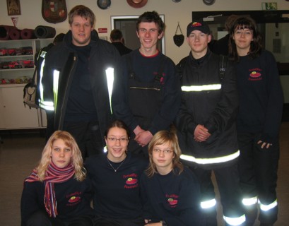 Stefan, Alex, Marc, Kristina, Christina, Kathi und Sarah