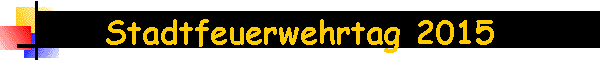 Stadtfeuerwehrtag 2015