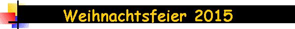 Weihnachtsfeier 2015
